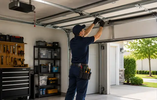 Garage door maintenance
