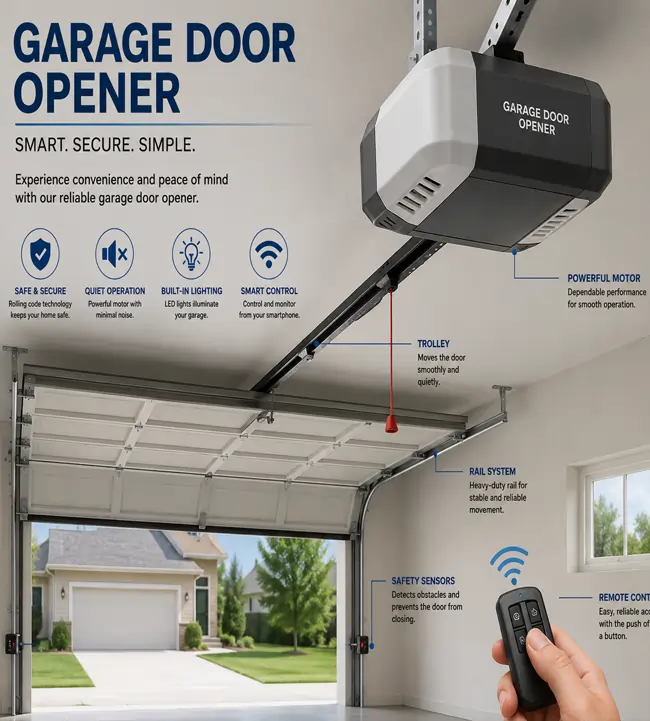 Garage door spring replacement